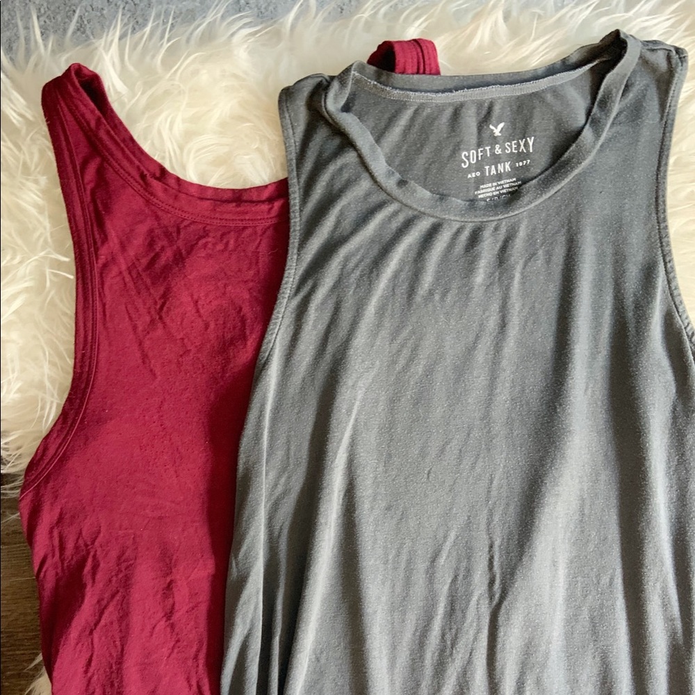Bundle of TWO American Eagle Tank Tops - Picture 2 of 7